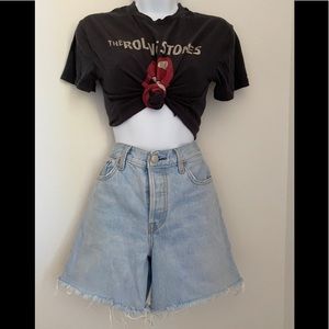 Levis high waisted wedgie shorts